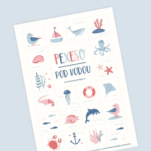 pexeso Pod vodou